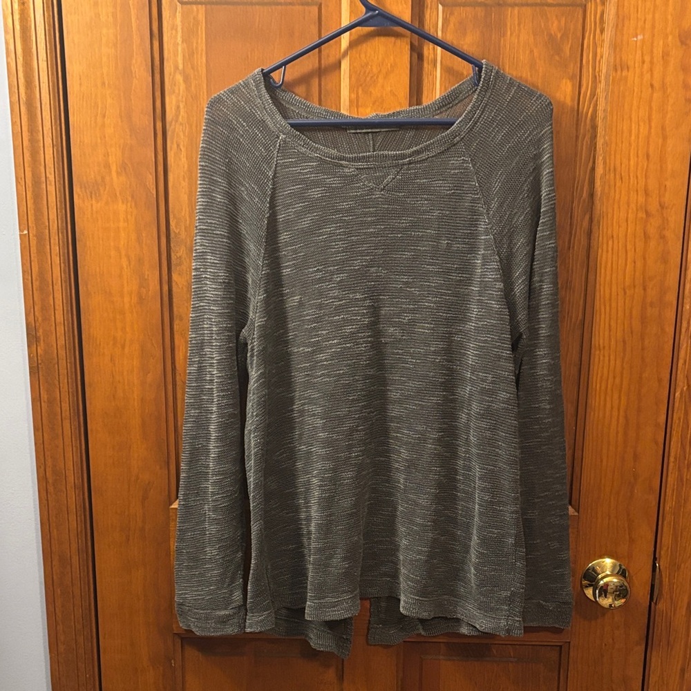 Stateside Charcoal Long Sleeve Top